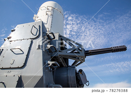 海上自衛隊 護衛艦を防御するCIWS（横須賀／神奈川）	 78276388