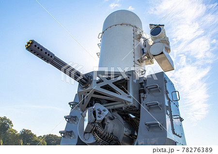 海上自衛隊 護衛艦を防御するCIWS（横須賀／神奈川）	 78276389