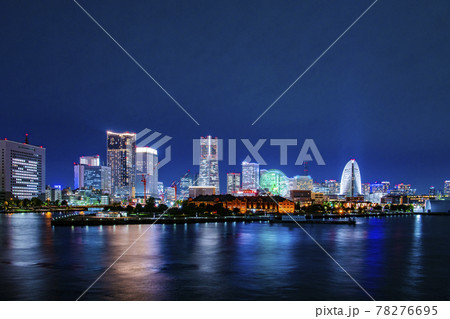 横浜みなとみらいの夜景 横浜みなとみらいの夜景 78276695