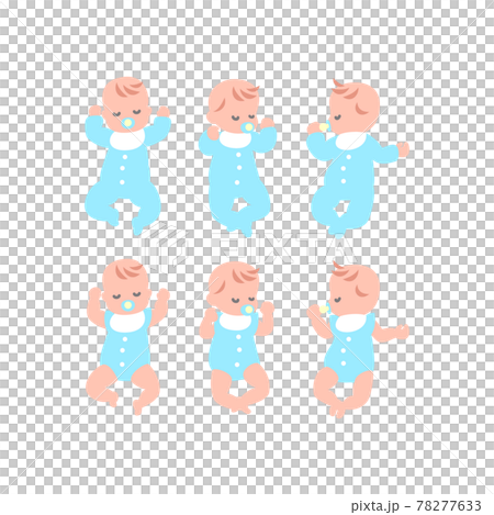 baby, infant, vector - Stock Illustration [78277633] - PIXTA