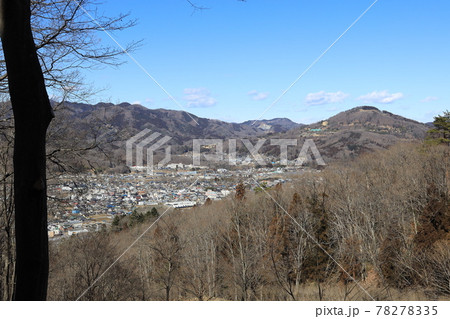 稲穂山から見た埼玉県秩父郡皆野町の風景 78278335