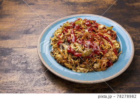 ネパール焼きそば「チャウミン」 78278982