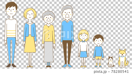 Family three generations 78280541