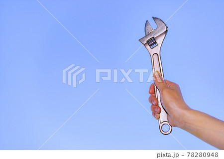 モンキーレンチ　スパナ　【 メインテナンス イメージ 】 78280948