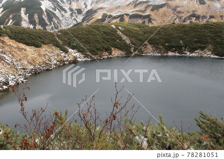 風景・秋の立山室堂のみくりが池 風景・秋の立山室堂のみくりが池 78281051