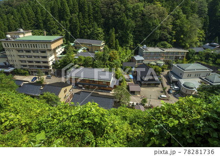 金沢の奥座敷・湯涌温泉温泉街 金沢の奥座敷・湯涌温泉温泉街 78281736