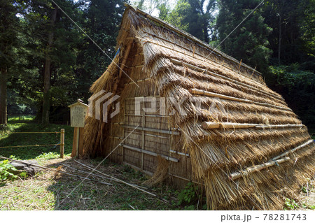 金沢の奥座敷・湯涌温泉玉泉湖畔の氷室 金沢の奥座敷・湯涌温泉玉泉湖畔の氷室 78281743