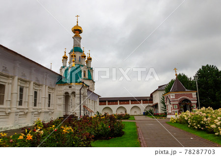 Vvedensky Tolga convent in Yaroslavl, Russia. Golden ring of Russia 78287703