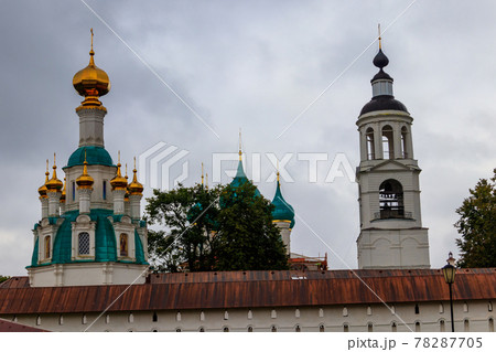 Vvedensky Tolga convent in Yaroslavl, Russia. Golden ring of Russia 78287705