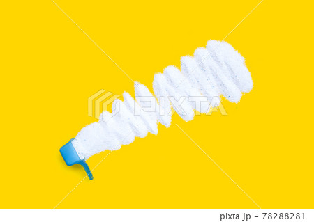 Detergent powder with measuring spoon for clothes washing. Laundry concept. Detergent powder with measuring spoon for clothes washing. Laundry concept. 78288281