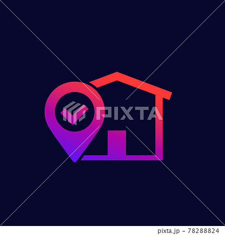 warehouse, storage and distribution icon warehouse, storage and distribution icon 78288824