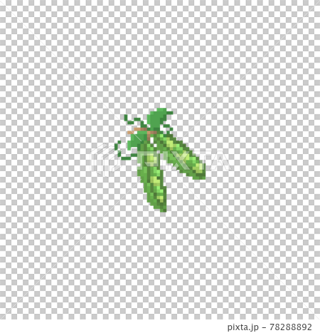 Pixel art pea pod icon. Vector vintage style illustration pea symbol for graphic web design, paper or fabric. 8 bit pixel retro style gaming pea icon. Pixel art pea pod icon. Vector vintage style illustration pea symbol for graphic web design, paper or fabric. 8 bit pixel retro style gaming pea icon. 78288892