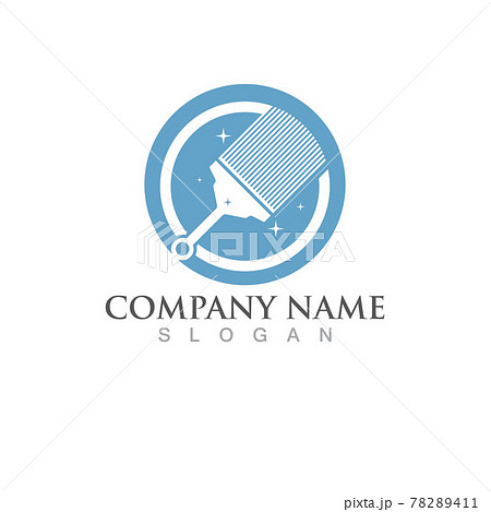 Cleaning logo and symbol ilustration vector Cleaning logo and symbol ilustration vector 78289411
