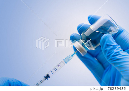 新型コロナのワクチンイメージ 78289486