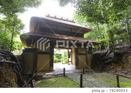 慈光院　茨木門　奈良県大和郡山市 78290033