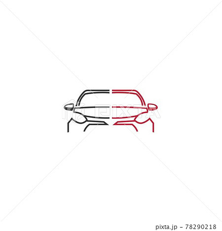 Car icon logo design concept illustration 78290218