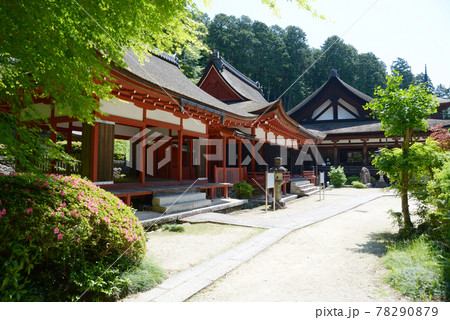 長命寺　境内　滋賀県近江八幡市 78290879