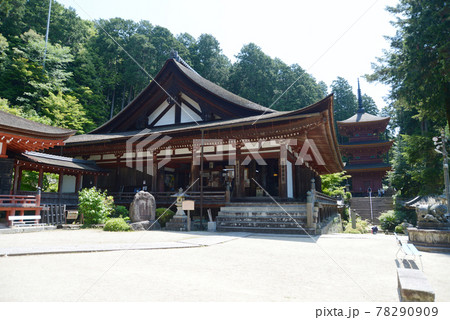 長命寺　本堂　滋賀県近江八幡市 78290909