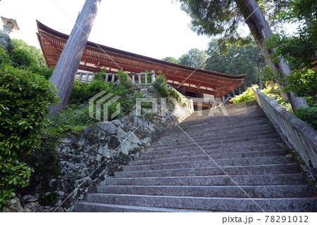 長命寺　本堂　滋賀県近江八幡市 78291012