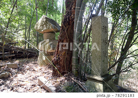 長命寺 参道の塔頭跡 滋賀県近江八幡市 長命寺 参道の塔頭跡 滋賀県近江八幡市 78291183