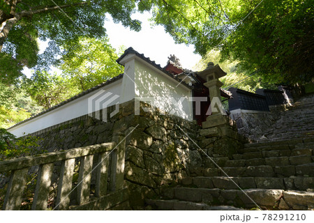 長命寺　参道の塔頭　滋賀県近江八幡市 78291210