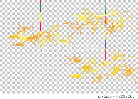 Summer greeting postcard of sparklers without horizontal white background letters Summer greeting postcard of sparklers without horizontal white background letters 78292265