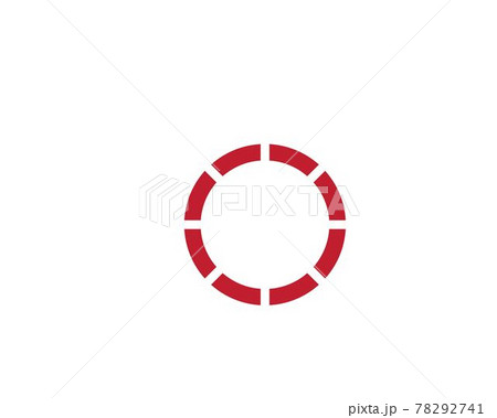 circle ring logo template vector circle ring logo template vector 78292741