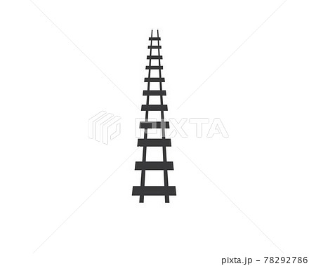 rail way track vector illustration design 78292786