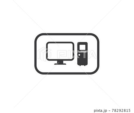 computer logo icon vector illustration computer logo icon vector illustration 78292815