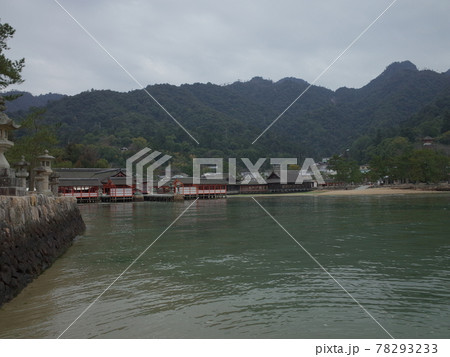厳島神社全景_安芸の宮島 78293233