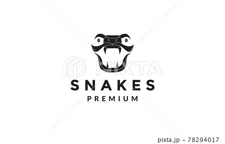 roar snake cobra logo symbol vector icon illustration graphic design 78294017