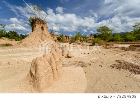 Wonderful natural structures of Sao Din Na Noi in Si Nan National Park, Nan 78294808