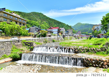 渋温泉街(長野県山ノ内町)【2021.5】 渋温泉街(長野県山ノ内町)【2021.5】 78295212