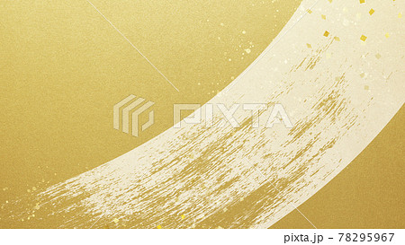 シンプルな金箔の和風素材 - 複数のバリエーションがあります 78295967