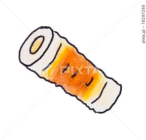 色鉛筆手書きのちくわ 78297260