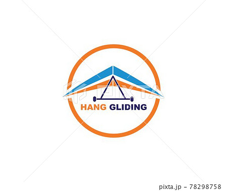 hang gliding icon vector illustration design 78298758