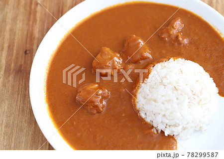 シンプルな柔らかお肉のバターチキンカレー シンプルな柔らかお肉のバターチキンカレー 78299587