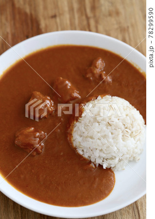 シンプルな柔らかお肉のバターチキンカレー シンプルな柔らかお肉のバターチキンカレー 78299590