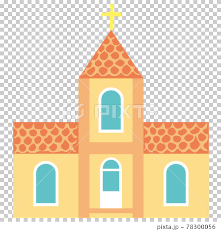 One church with a tower One church with a tower 78300056