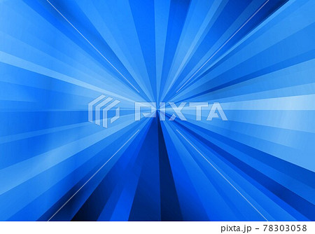 青い幾何学模様 78303058
