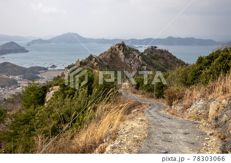 鷲ヶ頭山 登山道（愛媛県今治市大三島） 78303066