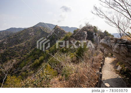 鷲ヶ頭山 登山道(愛媛県今治市大三島) 鷲ヶ頭山 登山道(愛媛県今治市大三島) 78303070