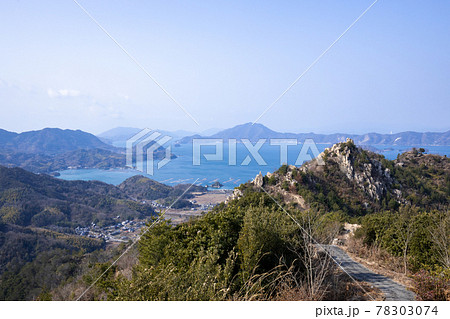 鷲ヶ頭山 登山道(愛媛県今治市大三島) 鷲ヶ頭山 登山道(愛媛県今治市大三島) 78303074