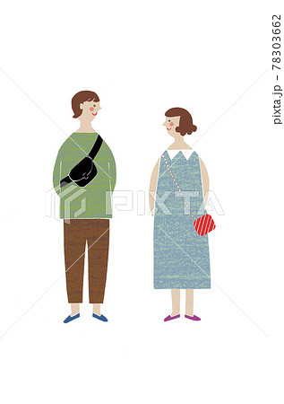 男女のカップル 78303662