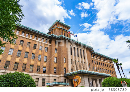横浜の都市風景 神奈川県庁本庁舎(キングの塔) 78303789