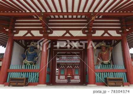 大阪四天王寺 中門 仁王門 大阪四天王寺 中門 仁王門 78304374