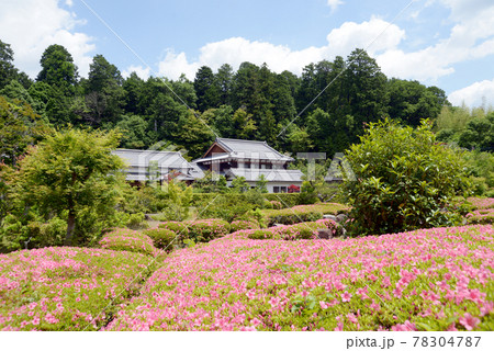 大池寺　遠景　滋賀県甲賀市水口町 78304787