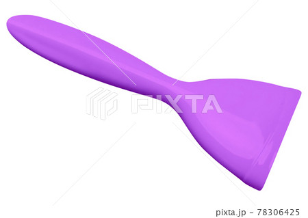 putty knife isolated on white 78306425