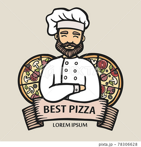 Italian Fresh Pizza Logo Icon Graphic by Hati Royani · Creative