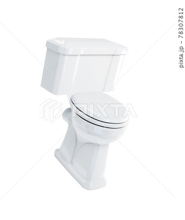 New toilet bowl isolated New toilet bowl isolated 78307812